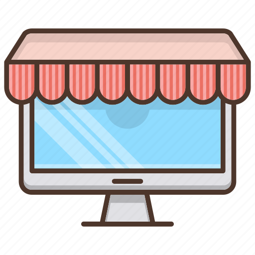 Business, market, monitor, shopping, store icon - Download on Iconfinder