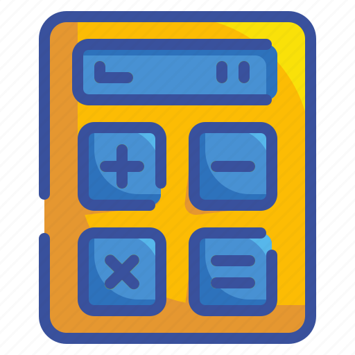 Calculate, calculator, education, maths, office, school, technology icon - Download on Iconfinder