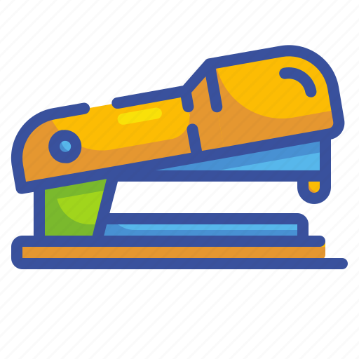 Material, office, paper, school, stapler, tools, utensils icon - Download on Iconfinder