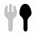 fork, and, spoon, restaurant, business, format