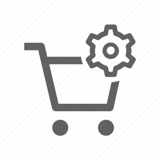 Cart, gear, options, setting, shopping, shopping cart icon - Download on Iconfinder