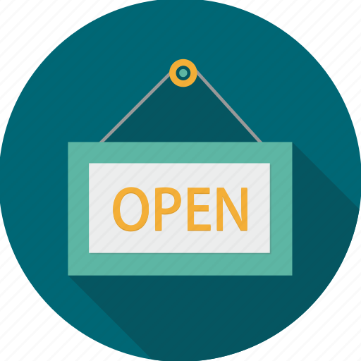 Open, store, tag, open board, open sign, shopping icon - Download on Iconfinder