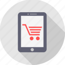 mobile, shop, shopping, website, cart, ecommerce, online