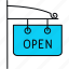 open, shop 