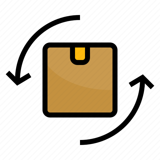 Box, delivery, package, product, refund, shipping, transport icon - Download on Iconfinder