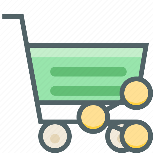 Cart, share, shopping, cloud, ecommerce, network, trolley icon - Download on Iconfinder