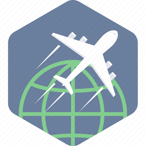 Delivery, international, first flight, shipping icon - Download on Iconfinder