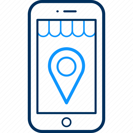 Gps, location, mobile, map, phone, smartphone icon - Download on Iconfinder