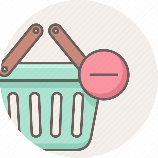 Basket, cart, remove, delete, ecommerce, shop icon - Download on Iconfinder