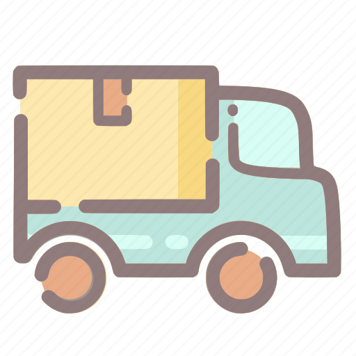 Delivery, package, parcel, shipping, transport, truck icon - Download on Iconfinder