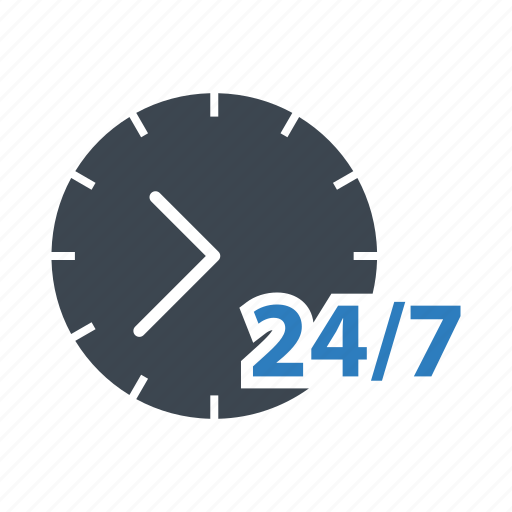 Clock, 24, 24h, time icon - Download on Iconfinder