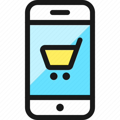 Mobile, cart, shopping icon - Download on Iconfinder