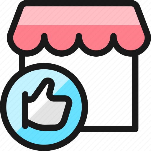 Shop, like, circle icon - Download on Iconfinder