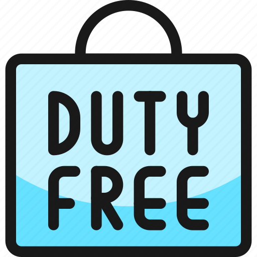Shopping, bag, duty, free icon - Download on Iconfinder