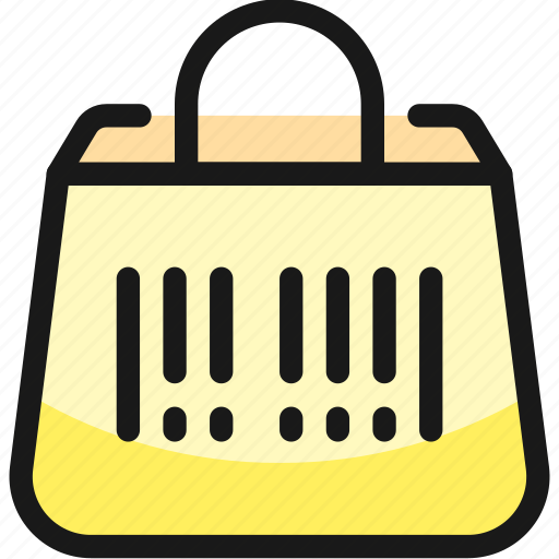 Shopping, bag, purse, barcode icon - Download on Iconfinder