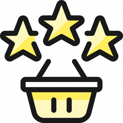 Shopping, basket, rating icon - Download on Iconfinder