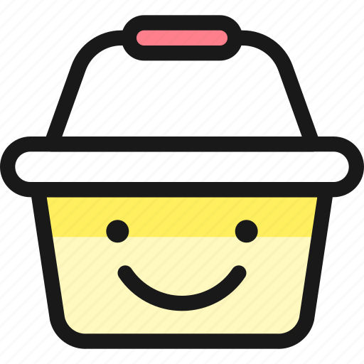 Shopping, smile, basket icon - Download on Iconfinder