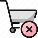shopping, cart, remove