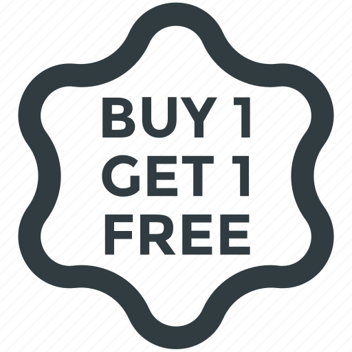 Buy one get one free, customer offer, sale offer, shopping element, special offer icon - Download on Iconfinder