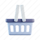 shopping, basket, cart, checkout, container, carry