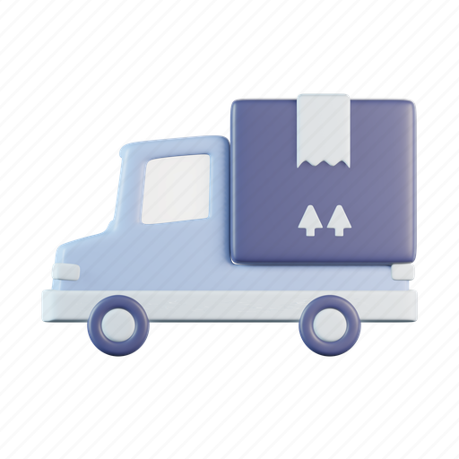 Delivery, truck, transportation, package, box icon - Download on Iconfinder