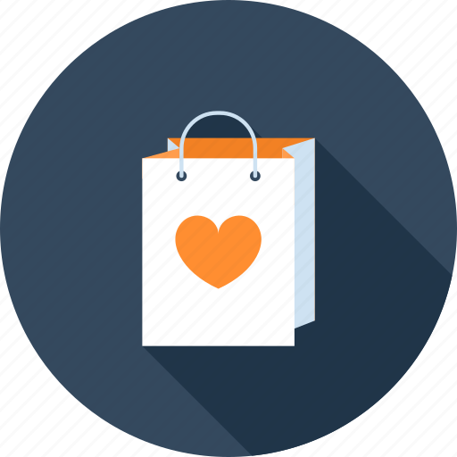 Bag, commerce, ecommerce, heart, love, retail, shopping icon - Download on Iconfinder