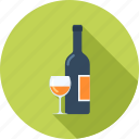 alcohol, beverage, bottle, drink, glass, restaurant, wine