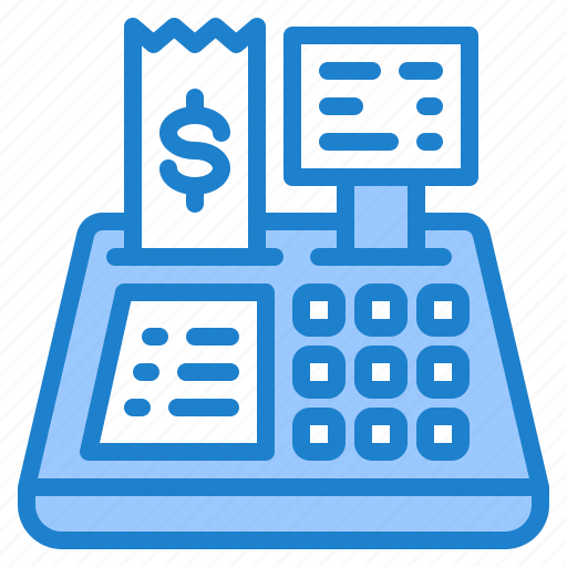 Cashier, receipt, machine, money, bill icon - Download on Iconfinder