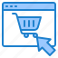 shopping, online, buy, cart, website 