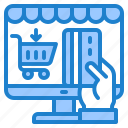 shopping, online, cart, credit, card, payment