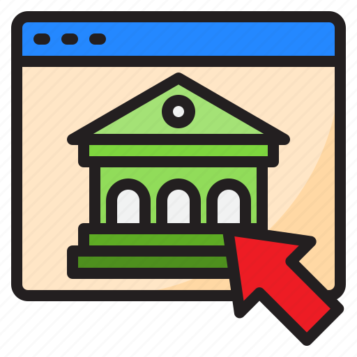 Bank, financial, buliding, online, business icon - Download on Iconfinder