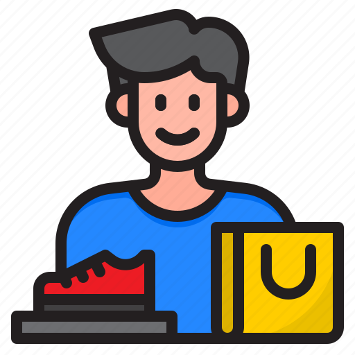 Shopping, business, buy, money, man icon - Download on Iconfinder