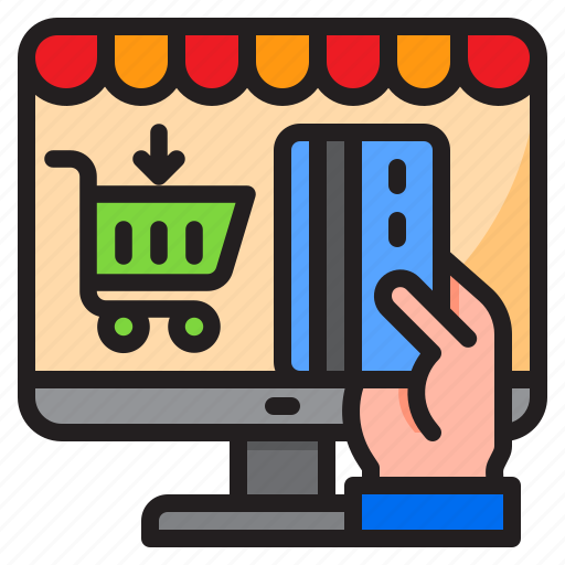 Shopping, online, cart, credit, card, payment icon - Download on Iconfinder