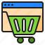 shopping, online, cart, payment, website 