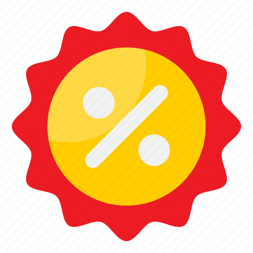 Discount, sale, shopping, badge, percent, tag icon - Download on Iconfinder