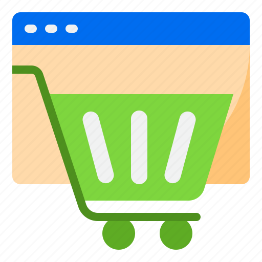 Shopping, online, cart, payment, website icon - Download on Iconfinder
