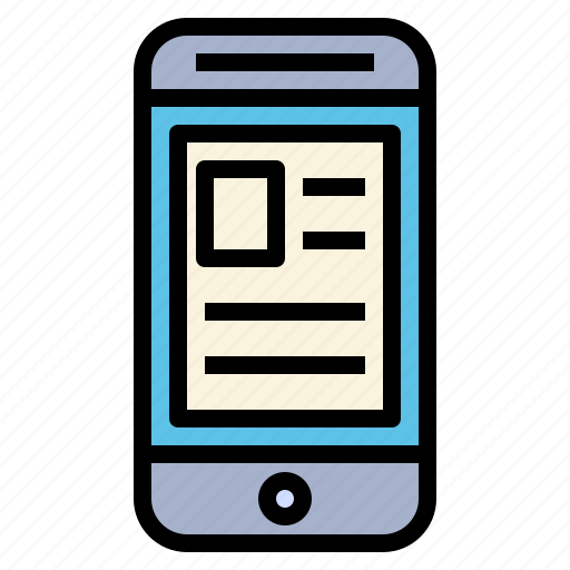 Information, news, online, report, smartphone icon - Download on Iconfinder