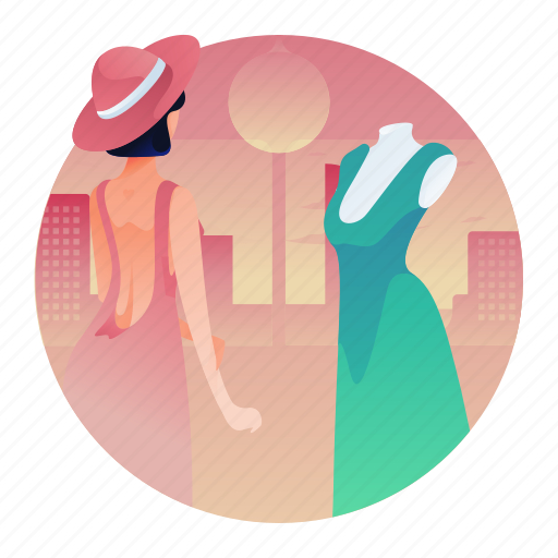 Dress, shop, shopping, store, woman icon - Download on Iconfinder