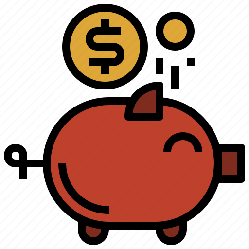 Bank, coin, funds, money, piggy, save, savings icon - Download on Iconfinder