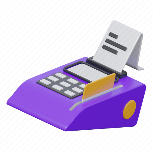Pos terminal, machine, card, invoice, pos, payment, money icon - Download on Iconfinder