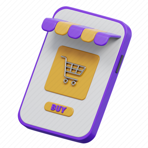 Online shop, shopping, shop, store, online, sale, buy 3D illustration - Download on Iconfinder