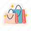 shopping, bag, commece, online, store 