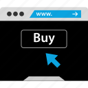 arrow, buy, click, www