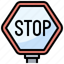 security, sign, stop, traffic