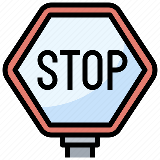 Security, sign, stop, traffic icon - Download on Iconfinder