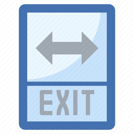 Arrow, exit, sign, signal, signs icon - Download on Iconfinder