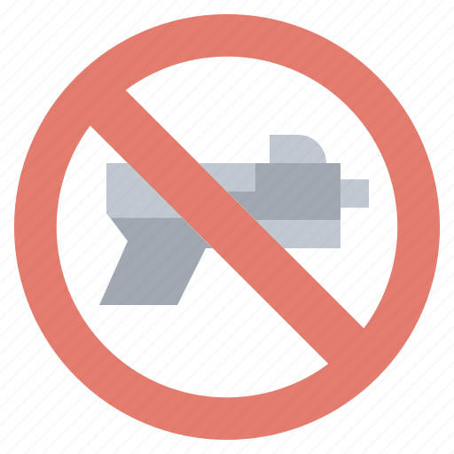 Forbidden, gun, no, prohibition, weapons icon - Download on Iconfinder