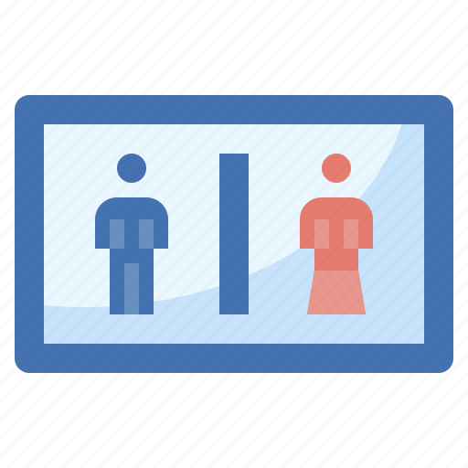 Bathroom, man, sign, signs, toilet, woman icon - Download on Iconfinder