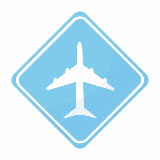 Airport, road, sign, traffic icon - Download on Iconfinder