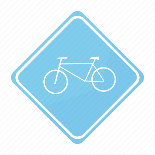 Bicycle, road, sign, traffic icon - Download on Iconfinder